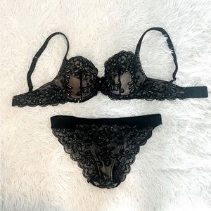 NEW Le Mystere Sexy Bra & Panty Set